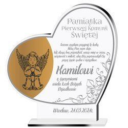 Pamiątka Pierwszej Komunii Świętej Komunia prezent