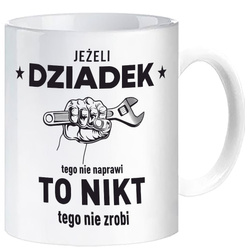 Kubek ceramiczny Na Dzień Dziadka Prezent Upominek Najlepszy Dziadek