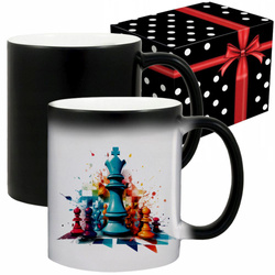 KUBEK SPORTOWY NAGRODA DLA SZACHISTY SZACHISTA SZACHY PIONEK TURNIEJ