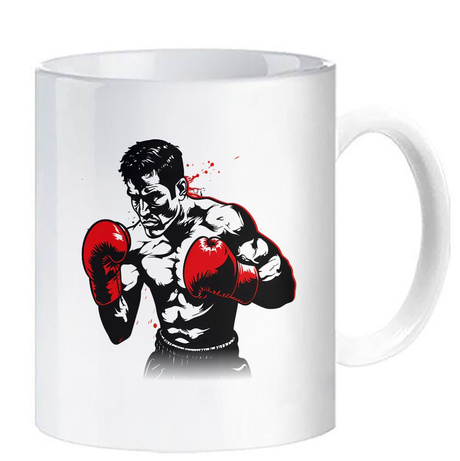 KUBEK SPORTOWY NAGRODA DLA BOKSERA BOKS DLA RING WALKA BOKSER