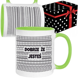 KUBEK BEZ CENZURY SP#ERDALAJ MIŁEGO DNIA A TERAZ WYP#ERDALAJ IDŹ PAN W CH#J PREZENT UKRYTY PRZEKAZ