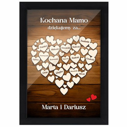 OBRAZEK DLA MAMY TEŚCIOWEJ TATY RODZICÓW RAMKA DNIA MAMY MATKI PREZENT