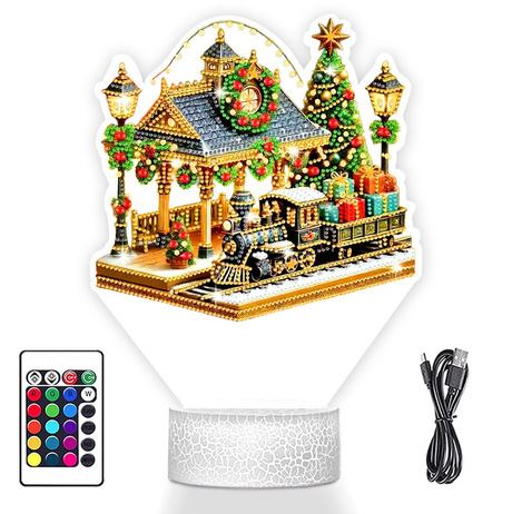 LAMPKA NOCNA LED 3D SZOPKA BOŻE NARODZENIE prezent dla dziecka NA ŚWIĘTA