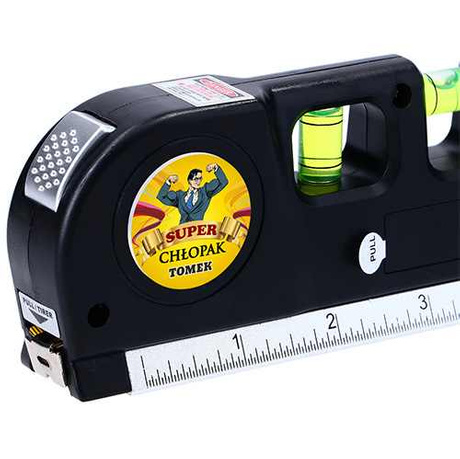Dzień CHŁOPAKA prezent POZIOMICA LASEROWA LED 