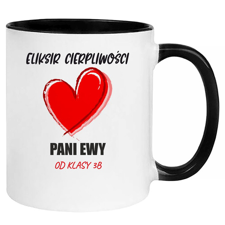 KUBEK NA DZIEŃ NAUCZIELA Z NADRUKIEM PERSONALIZOWANY PREZENT OD KLASY WZORY 