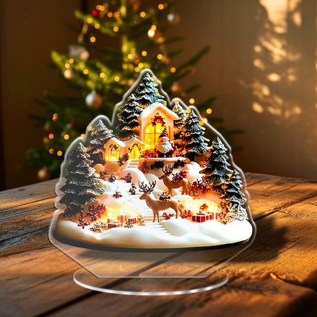 SZOPKA BOŻE NARODZENIE OZDOBA STROIK CHOINKA PREZENT NA ŚWIĘTA GWIAZDKĘ