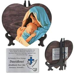 OBRAZEK PAMIĄTKA CHRZTU CHRZEST ŚWIĘTY PREZENT