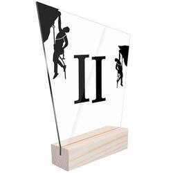 2 miejsce Statuetka sportowa nagroda wspinaczka sportowa dla drużyny