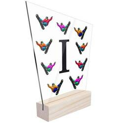 1 miejsce Statuetka sportowa nagroda snowboard dla zawodnika drużyny