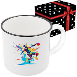 KUBEK SPORTOWY NAGRODA DLA SZCZYPIORNISTY PIŁKA RĘCZNA SZCZYPIORNISTA