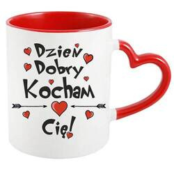 KUBEK PREZENT DLA FACETA MĘŻA ŻONY NA WALENTYNKI DLA DZIEWCZYNY CHŁOPAKA