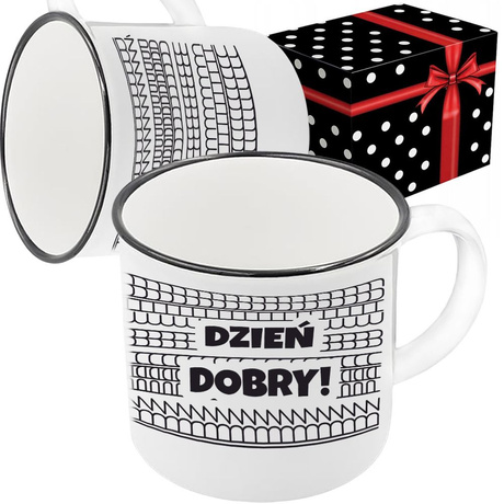 KUBEK BEZ CENZURY SP#ERDALAJ MIŁEGO DNIA A TERAZ WYP#ERDALAJ IDŹ PAN W CH#J PREZENT UKRYTY PRZEKAZ