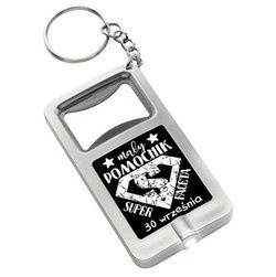 Dzień CHŁOPAKA prezent BRELOK LATARKA NA PIWO