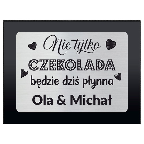 Zestaw kubek do fondue Prezent na Walentynki dla dziewczyny chłopaka męża