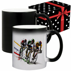 KUBEK SPORTOWY NAGRODA DLA KOLARZA KOLARZ KOLARSTWO WYŚCIGI ROWEROWE ROWER