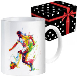 KUBEK SPORTOWY NAGRODA DLA PIŁKARZA PIŁKARZ GRACZA PIŁKA NOŻNA TURNIEJ