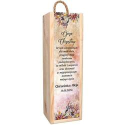 Podziękowanie chrzest chrzestnego chrzestnej