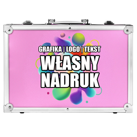 Zestaw Artystyczny do Malowania w Walizce dla Dziecka LOGO Z NADRUKIEM