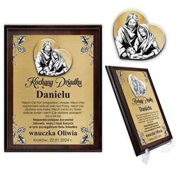 OBRAZ 3D PREZENT UPOMINEK NA DZIEŃ BABCI DZIADKA