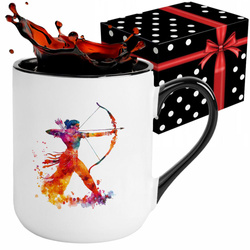 KUBEK SPORTOWY NAGRODA DLA STRZELCA STRZELC ŁUCZNIK ŁUCZNICTWO ŁUCZNIKA