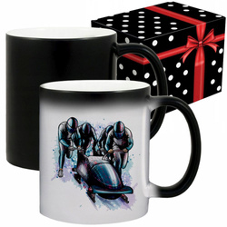 KUBEK SPORTOWY NAGRODA DLA saneczkarza saneczkarz BOBSLEJE ZIMOWA BOBSLEJ