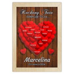 DZIEŃ TATY Ojca prezent UPOMINEK STATUETKA OBRAZ