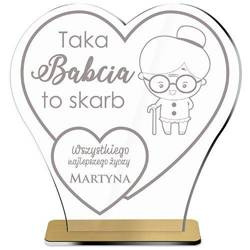 PREZENT NA DZIEŃ BABCI UPOMINEK STATUETKA