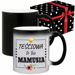 MAGICZNY KUBEK DZIEŃ MAMY MATKI PREZENT DLA TEŚCIOWEJ TEŚCIOWA MAMA