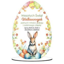 STATUETKA JAJKO JAJO ŚWIĄTECZNA NA WIELKANOC WIELKANOCNA NA STÓŁ KOSZYK