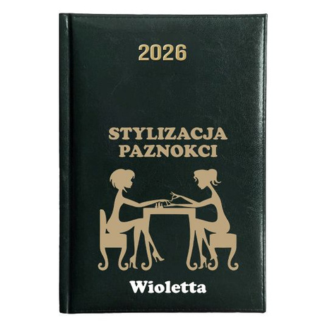 KALENDARZ KSIĄŻKOWY A5 dzienny 2026 ROK TERMINARZ 