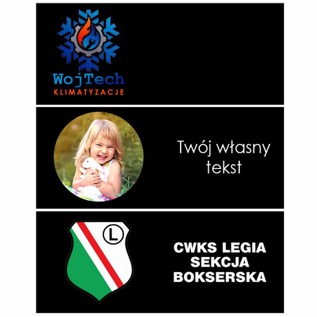 FOTO KUBEK Z TWOIM WŁASNYM NADRUKIEM ZDJĘCIEM NAPISEM URODZINY LOGO FIRMOWE czarny