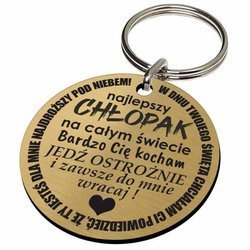 Dzień CHŁOPAKA prezent upominek brelok breloczek