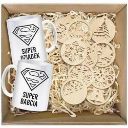 BOMBKI KUBEK ZESTAW PREZENTOWY DLA BABCI DZIADKA NA ŚWIĘTA PREZENT DZIADKÓW