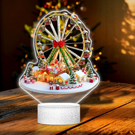 LAMPKA NOCNA LED 3D SZOPKA BOŻE NARODZENIE prezent dla dziecka NA ŚWIĘTA