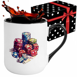 KUBEK SPORTOWY NAGRODA DLA POKER RULETKA GRACZA KASYNO ŻETON KOŚCI ŻETONY
