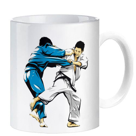 KUBEK SPORTOWY NAGRODA DLA JUDOKI KARATE JUDO SZTUKI WALKI JUDOKA