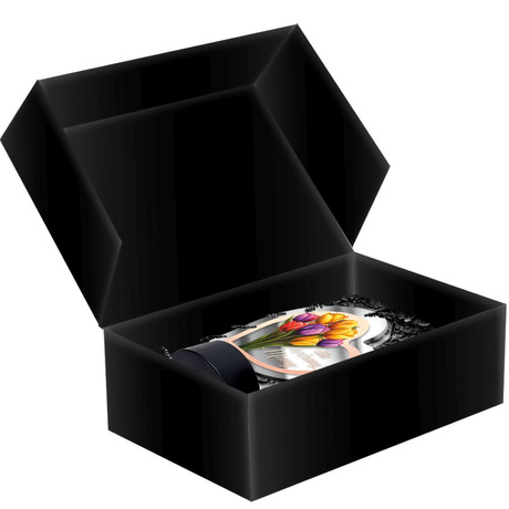 OBRAZEK LED prezent DLA MAMY MATKI STATUETKA z personalizacją SERCE