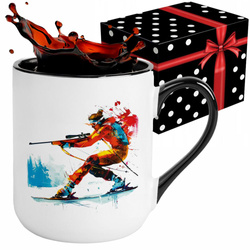 KUBEK SPORTOWY NAGRODA DLA BIATHLONISTY BIATHLON STRZELECTWO BIATHLONISTA