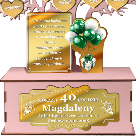 PREZENT NA URODZINY 50 30 35 25 40 45 60 65 70 80 90 18 Jubileusz Rocznicę