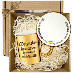 PREZENT DLA NAUCZYCIELA KONIEC ROKU PODZIĘKOWANIE WYCHOWAWCY KUBEK