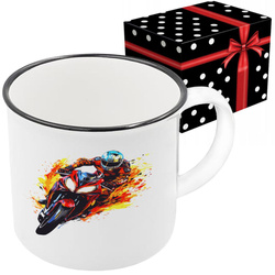 KUBEK SPORTOWY NAGRODA DLA GP MOTORZYSTY ZAWODY MOTOCYKLOWE ŚCIGACZ MOTOR