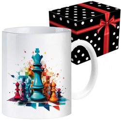 KUBEK SPORTOWY NAGRODA DLA SZACHISTY SZACHISTA SZACHY PIONEK TURNIEJ