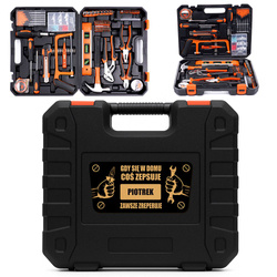 ZESTAW NARZĘDZI 180el. DLA TATY prezent na Dzień Ojca 18-99 urodziny Święta