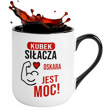 KUBEK NA DZIEŃ CHŁOPAKA PERSONALIZOWANY PREZENT UPOMINEK MIX WZORY z imieniem