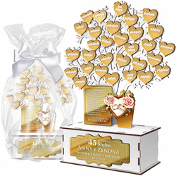 PAMIĄTKA NA ROCZNICĘ ŚLUBU PREZENT JUBILEUSZ 5 10 20 25 30 35 40 50 DRZEWKO