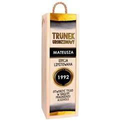 Prezent na urodziny upominek skrzynka na alkohol