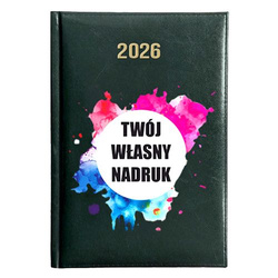 KALENDARZ FIRMOWY Z NADRUKIEM LOGO A5 dzienny 2026 TERMINARZ NOTATNIK