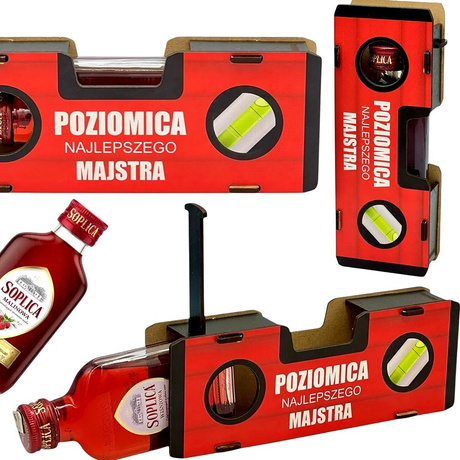 POZIOMICA DLA NAJLEPSZEGO MAJSTRA śmieszny Prezent na 18 20 30 40 URODZINY