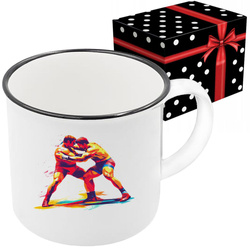 KUBEK SPORTOWY NAGRODA DLA zapaśnika BOKS DLA BOKSERA zapasy zapaśnik