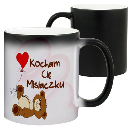 MAGICZNY KUBEK TERMICZNY PREZENT NA WALENTYNKI ROCZNICĘ DLA ZAKOCHANYCH